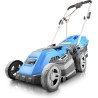 Hyundai Electric Lawnmower 38cm (15 inch), 1600W, Rear Roller, Mulching, 40 Litre Grass Collector, 5 Cutting Heights, HYM3800E