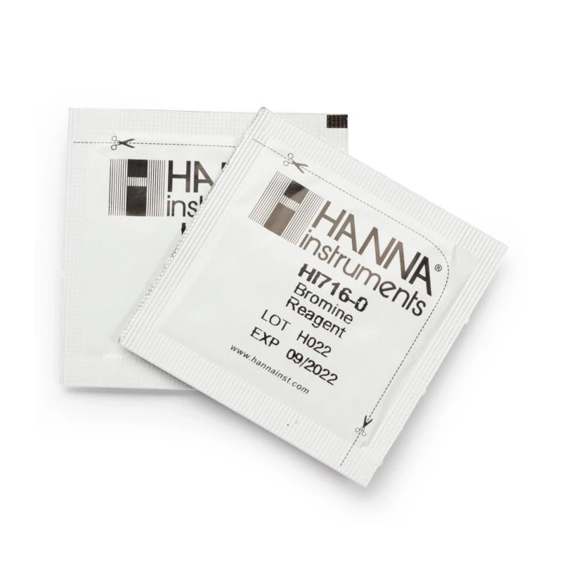Hanna HI716-25 Bromine Checker HC Reagents, 25 Tests, DPD Method, for HI716 Colorimeter | EnvMart