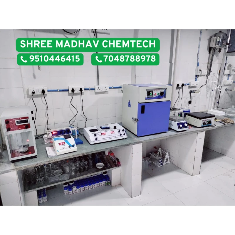 Laboratory Setup for Packaged Drinking Water Plant, Water Testing Equipment, TDS & Conductivity