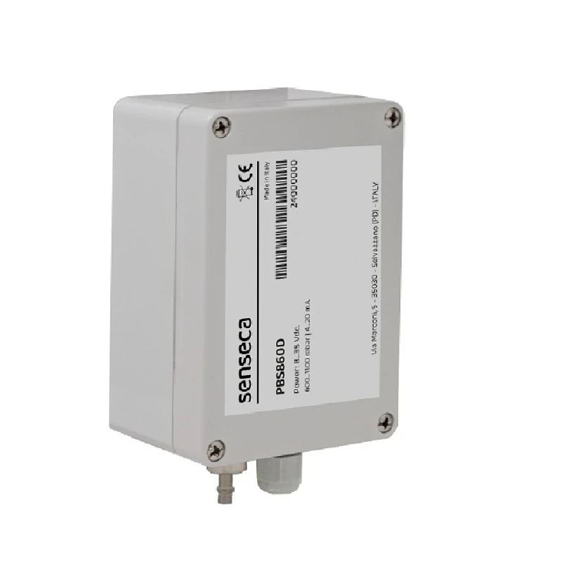 Senseca PBS83M Analog Barometric Pressure Transmitter 300–1100 hPa 4–20 mA, 0–10 V Output IP65 | EnvMart