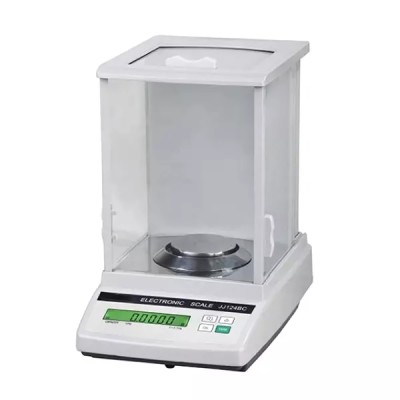 High-Capacity Electronic Laboratory Balance Digital Display Stainless-Steel Pan | EnvMart