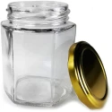 Clear Glass Laboratory Storage Jar 250 ml Cylindrical Transparent | EnvMart