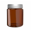 Amber Color Glass Jar 5000 ML