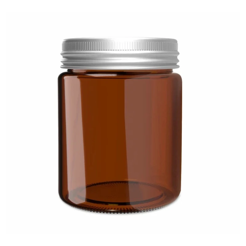 Amber Color Glass Jar 5000 ML