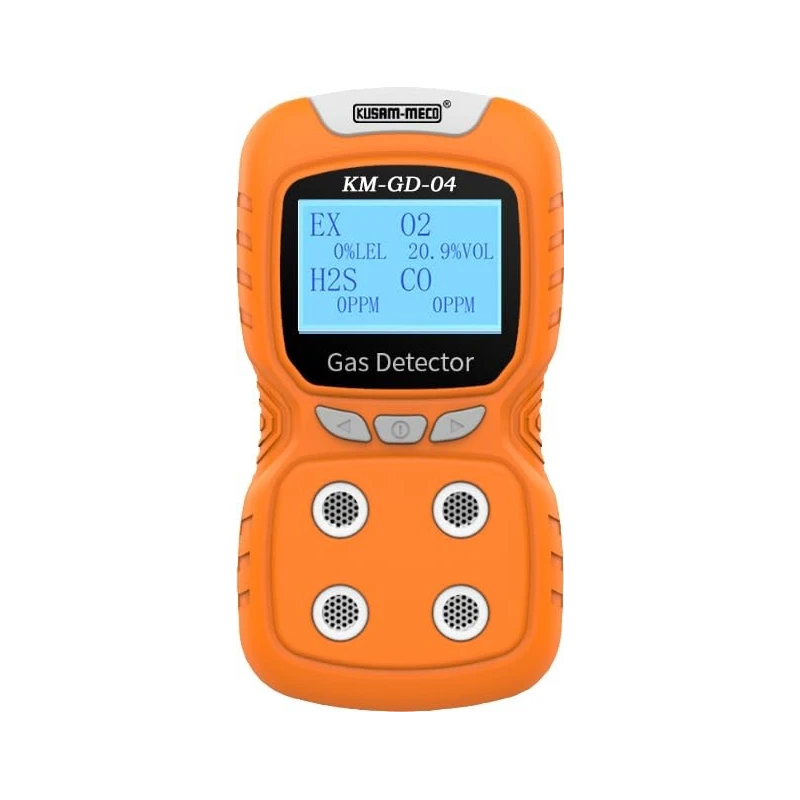 KUSAM-MECO KMGD4 Portable Multigas Detector 4-Gas | Gas Leak Detector | EnvMart