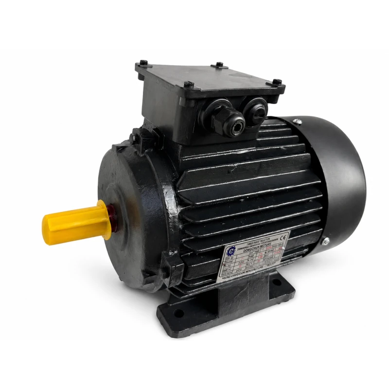Unicorn 7.5 HP Three Phase S1 Duty Foot Mounted Motor, Frame 132S, 1450 RPM, 380V, IP55 | EnvMart
