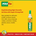 POLYFIX HV Rapid HV Glue 300g Cyanoacrylate, Fast Drying, High Viscosity Adhesive | EnvMart
