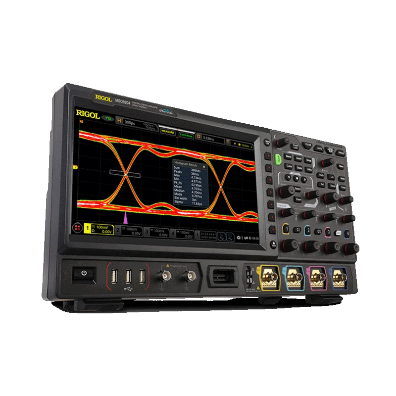 Rigol MSO8000 Series Mixed Signal Digital Oscilloscope MSO8064/MSO8104/MSO8204, 4 Channels, Up to 2 GHz, 10 GSa/s | EnvMart