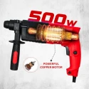 iBELL RH20-23 Rotary Hammer Drill 20 mm 500W SDS Variable Speed | EnvMart
