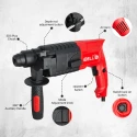 iBELL RH20-23 Rotary Hammer Drill 20 mm 500W SDS Variable Speed | EnvMart