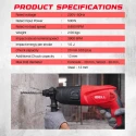 iBELL RH20-25 20 mm Hammer Drill 500W 220V SDS Plus Rotary Hammer | EnvMart