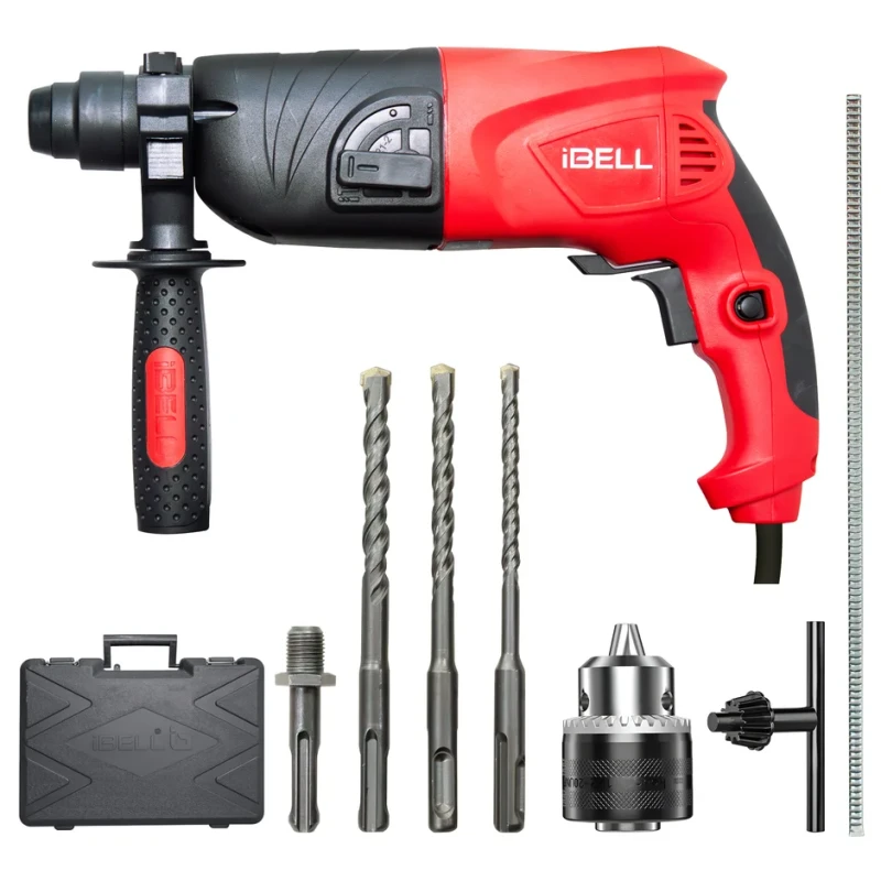 iBELL RH20-25 20 mm Hammer Drill 500W 220V SDS Plus Rotary Hammer | EnvMart