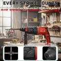 Hammer Drill 20 Mm 500W SDS Plus Dual Chuck Variable Speed RH 20-39 | EnvMart