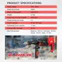 RH 26-26 Hammer Drill 780W SDS Plus 26mm 3J Impact Energy, 900 RPM, 4000 BPM | EnvMart
