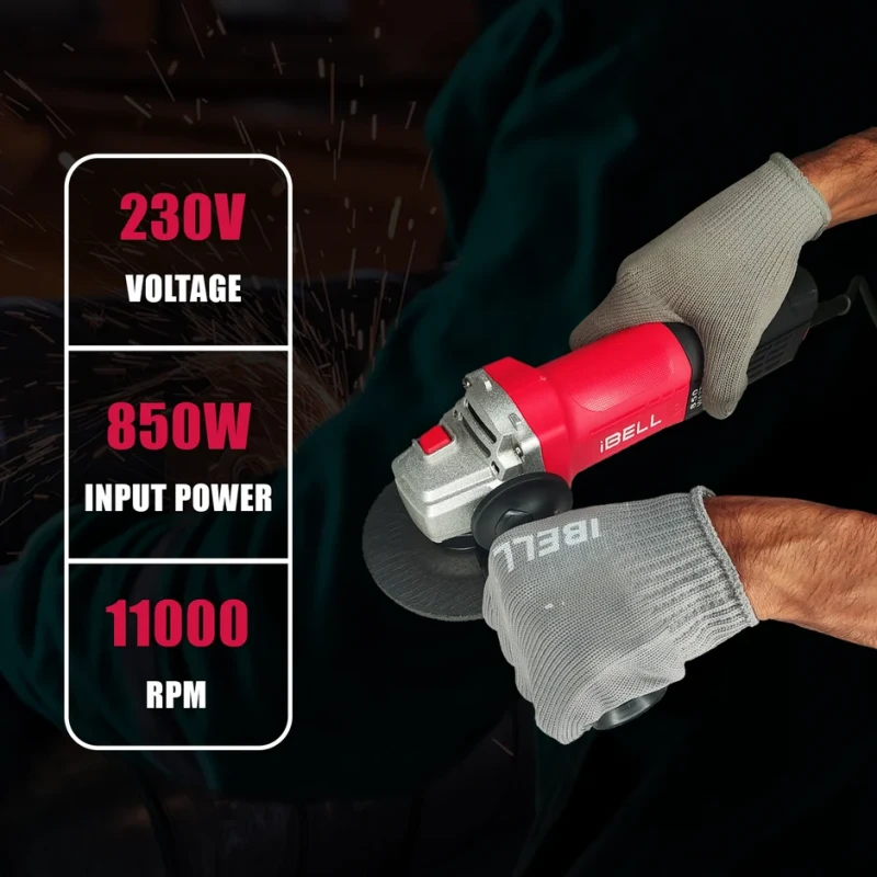 AG15-70 Angle Grinder 115mm 850W 230V 11000 RPM Power Tools | EnvMart