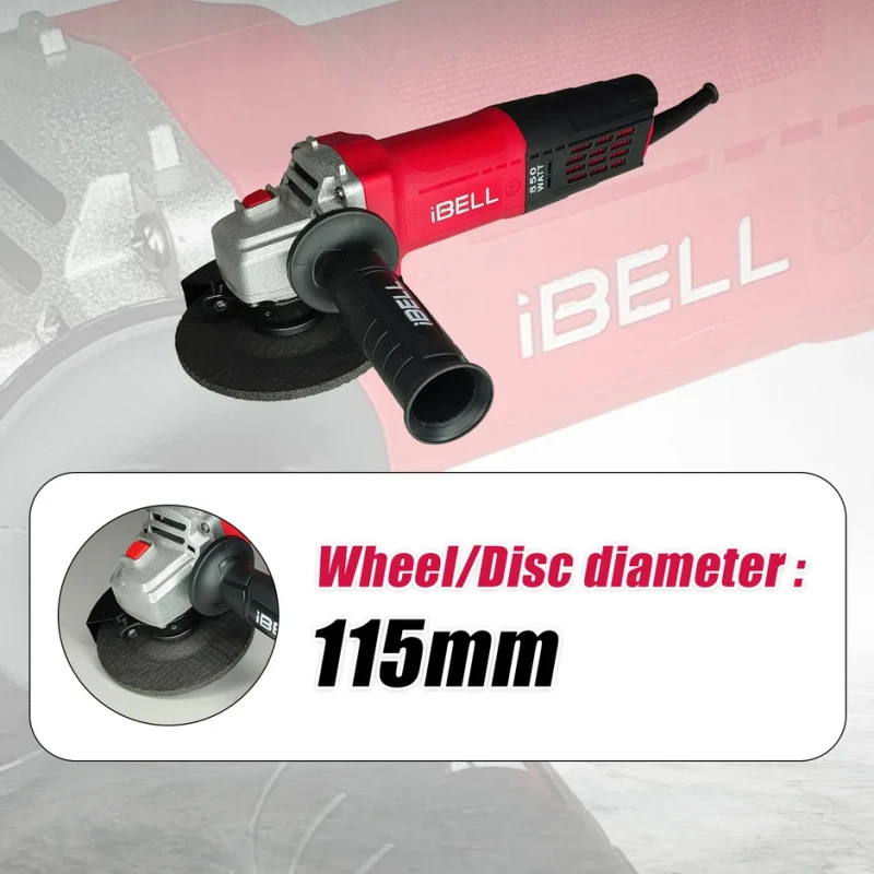 AG15-70 Angle Grinder 115mm 850W 230V 11000 RPM Power Tools | EnvMart