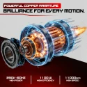 AG25-06 Heavy-Duty Angle Grinder 1100W 125mm Variable Speed 11000 RPM Protection Class II | EnvMart