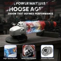 AG18-24 Angle Grinder 180mm 2400W 8500 RPM Heavy Duty Electric | EnvMart