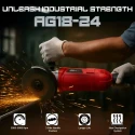 AG18-24 Angle Grinder 180mm 2400W 8500 RPM Heavy Duty Electric | EnvMart