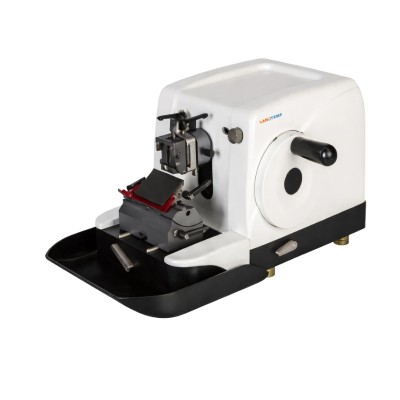 Labotemp ROM-04 Rotary Microtome Manual Tissue Sectioning, 0.5–60 μm | EnvMart