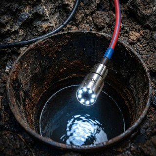 Underwater Borewell Camera 1080p, 500M Depth, IP69, LED | EnvMart