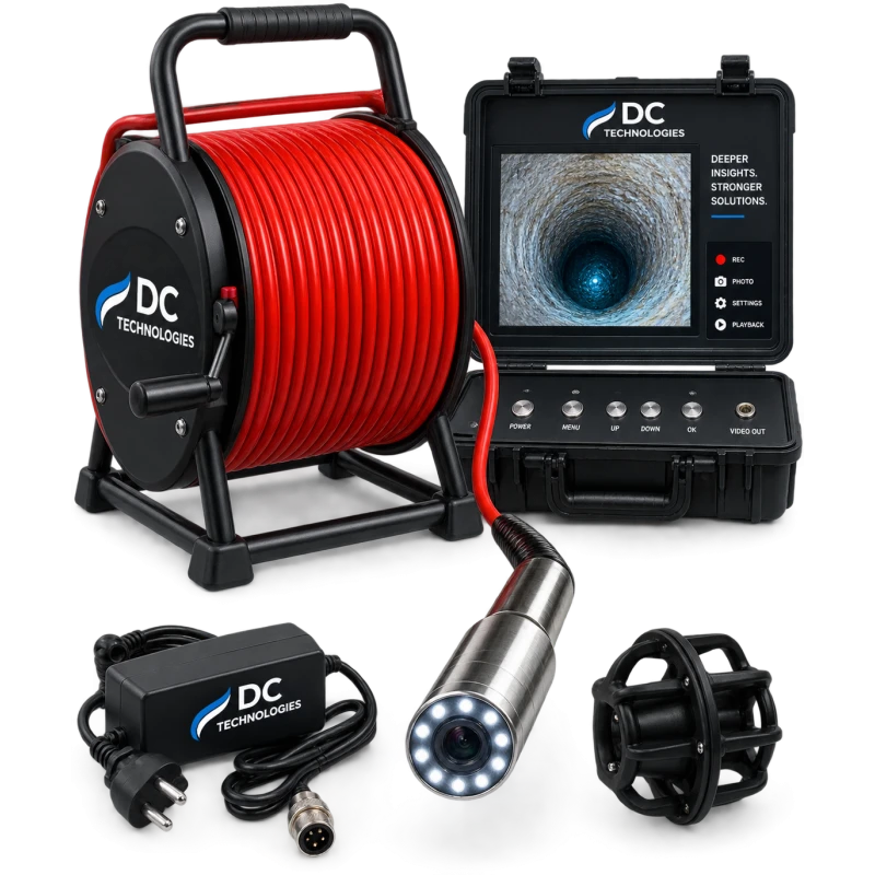 Underwater Borewell Camera 1080p, 500M Depth, IP69, LED | EnvMart