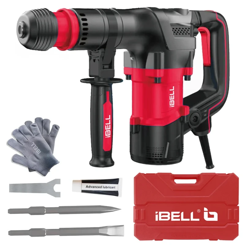 Demolition Hammer 1350W Heavy-Duty Electric Concrete Breaker 20J, 4500 BPM | EnvMart