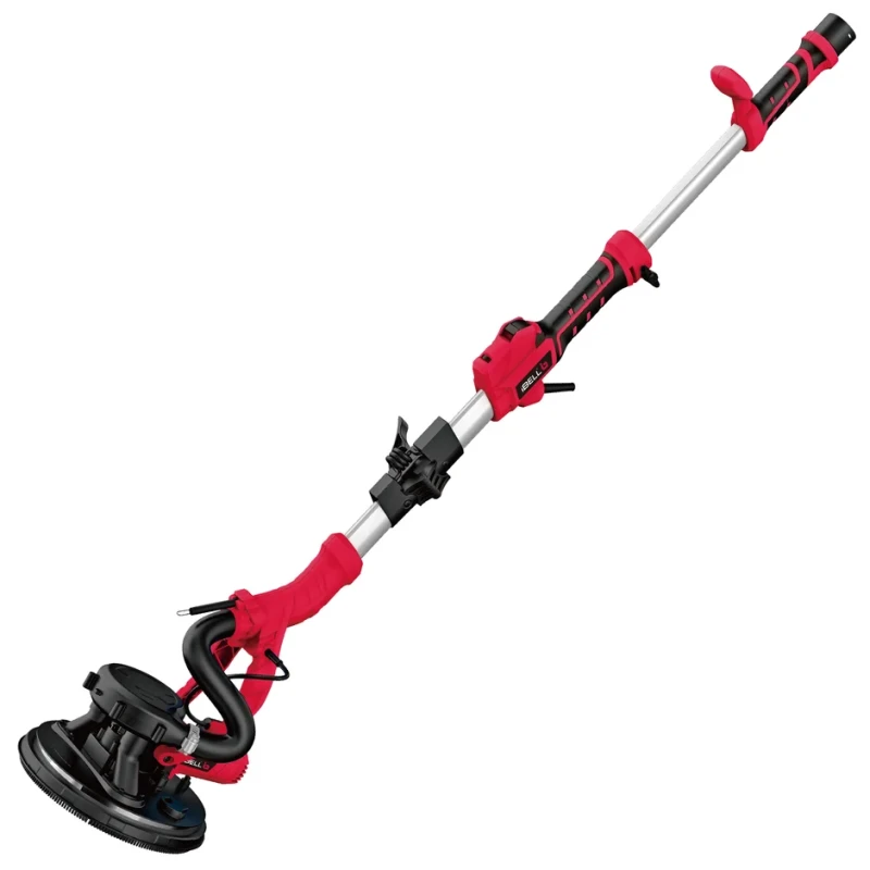 Drywall Sander Long Handle 9" (215mm), 1000W, Variable Speed, Auto Dust Collection | EnvMart
