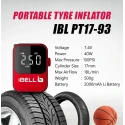 Portable Tyre Inflator 7.4V DC, 40W, 150 PSI, 2000mAh Lithium Battery, 18L/min Air Flow | EnvMart