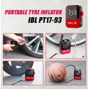 Portable Tyre Inflator 7.4V DC, 40W, 150 PSI, 2000mAh Lithium Battery, 18L/min Air Flow | EnvMart