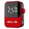 iBell PT17-93 Portable Battery-Powered Tire Inflator with Digital Pressure Gauge, LED Light, and Auto Shut-Off, PT1793S000