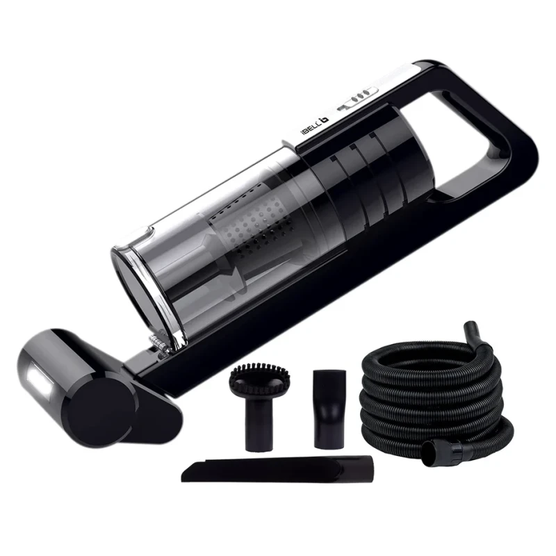 Car Vacuum Cleaner 100W 12V DC 4500Pa HEPA Multi-Nozzle 900g | EnvMart