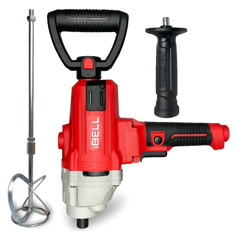 Paint Mixer 1200W 16mm Chuck 120mm Paddle 1050RPM 220V | EnvMart