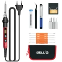 Digital Soldering Iron Kit S60-12 60W LCD Adjustable Temp Auto Sleep/Off | EnvMart