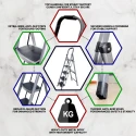 Iron Ladder T005E 5 Steps Anti-Skid Foldable Heavy-Duty 150 kg Capacity | EnvMart