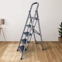 Iron Ladder T005E 5 Steps Anti-Skid Foldable Heavy-Duty 150 kg Capacity | EnvMart
