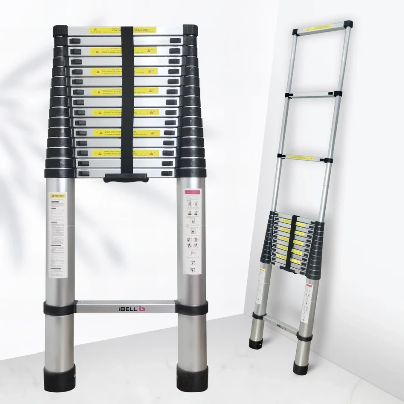 TE205 Aluminium Extension Ladder, 16 Steps, 6.25 m, 150 kg Capacity | EnvMart