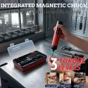 Cordless Electric Screwdriver Set ES36-15, 4V, 10Nm, 27 Bits, LED – Power Tools | EnvMart