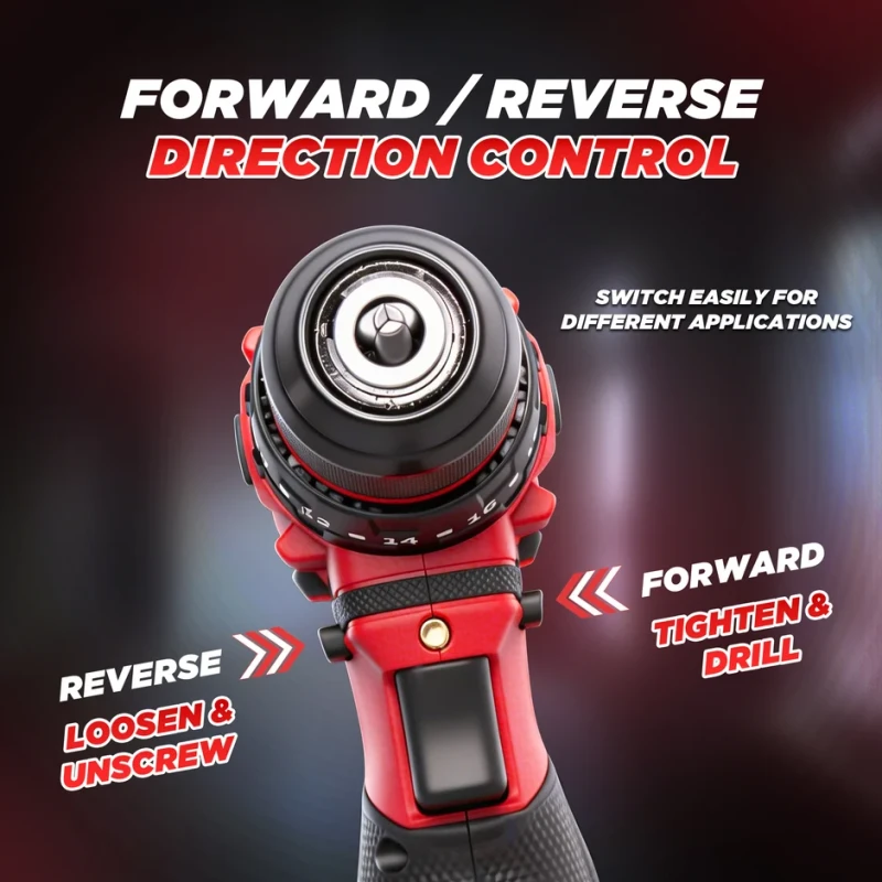Cordless Impact Drill Brushless IBL BD12-40, 40 Nm, 2-Speed, 20+3 Clutch | EnvMart