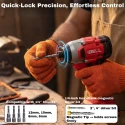 IBL BD20-22 Cordless Brushless Impact Screwdriver 20V, 220Nm, 3-Speed, Hex Chuck | EnvMart