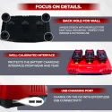 Ops Tri Charger OPST3C 3-Slot Li-Ion Battery Charger, 65W, Sequential Charging, USB Output, 100-240V | EnvMart
