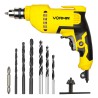 VORMIR VR ED06-91 Electric Drill, 400W, 2800 RPM, 10mm Chuck, Variable Speed, Forward/Reverse for Wood & Metal, ED0691V000
