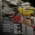 Impact Drill Tool Set 650W 13mm Keyless Chuck 220-230V 0-2800 RPM 90 Accessories | EnvMart