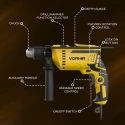 Impact Drill Tool Set VR TD13-139, 650W, 13mm Chuck, 2800 RPM, Accessories | EnvMart