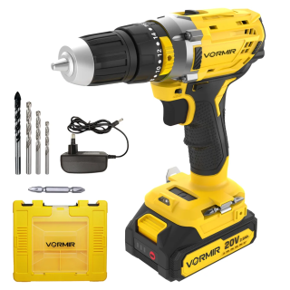 iBELL VR CD21-30 Cordless Impact Drill 20V Max, 2Ah Battery, Brushed Motor, 30Nm, 10mm Chuck | EnvMart