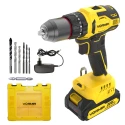 iBELL VR BD21-38 Brushless Cordless Impact Drill 20V Max, 38 Nm, 2-Speed, Li-Ion Battery | EnvMart