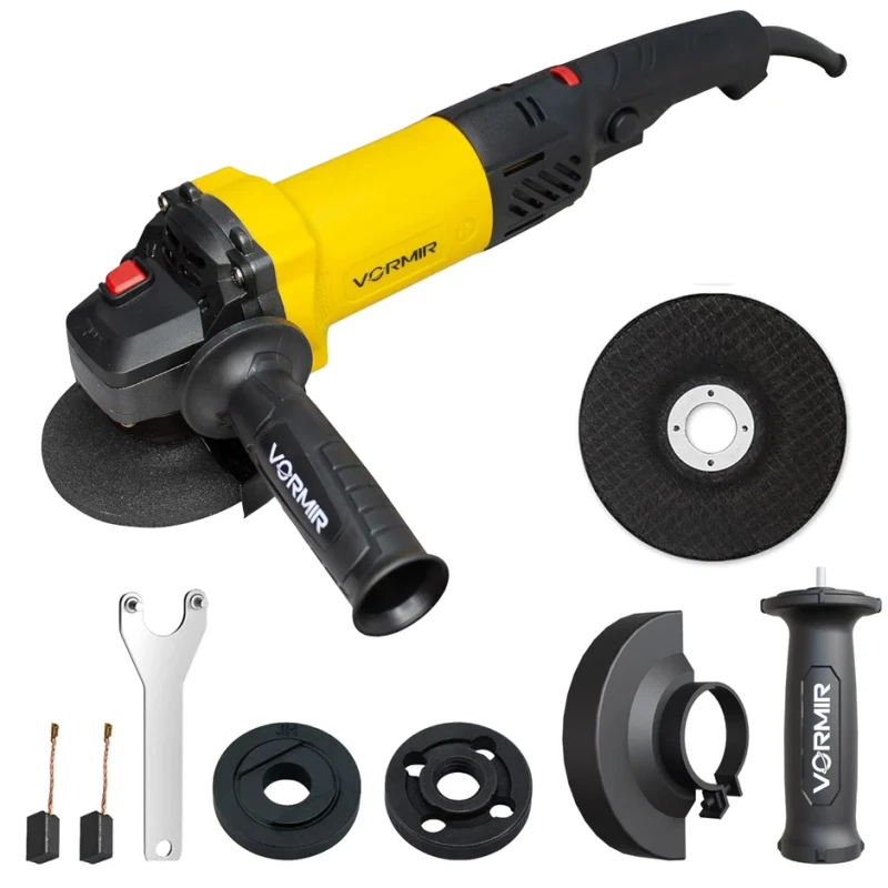 VORMIR VR AG10-06 Angle Grinder 100mm 1100W 220V 11000 RPM Class 2 Protection | EnvMart