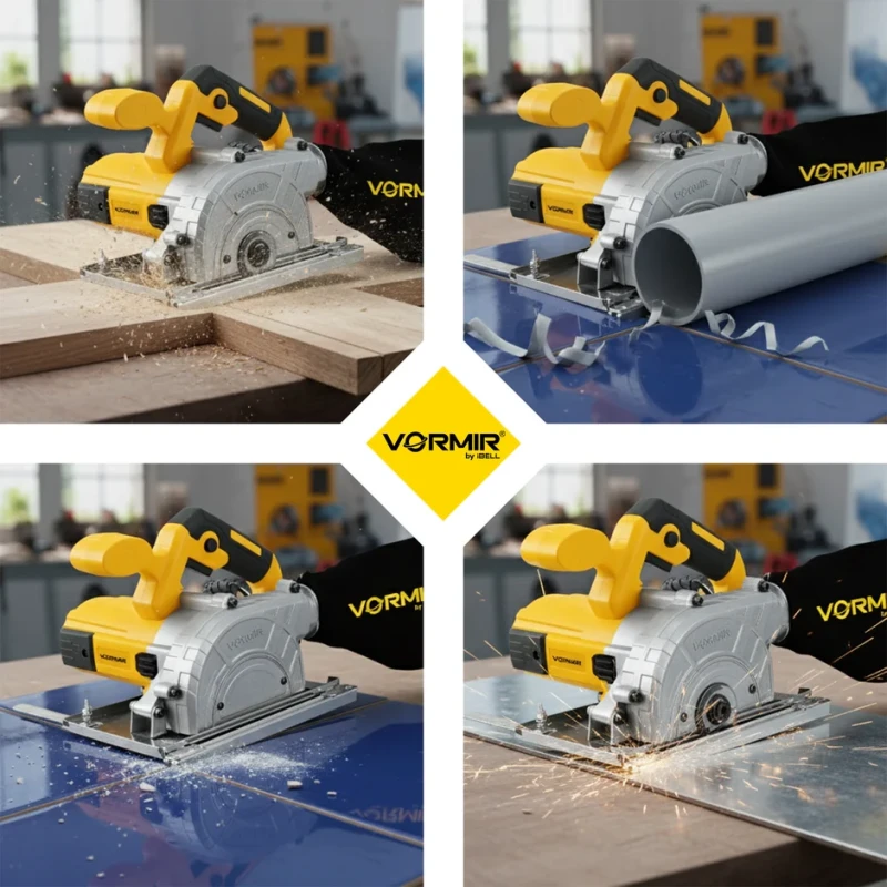 Hand Held Wood Cutting Machine 1250W, 13,000 RPM, Dust-Free, Class II Protection | EnvMart