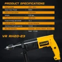 VR RH20-23 Rotary Hammer Drill 20 mm 500W SDS Plus | EnvMart