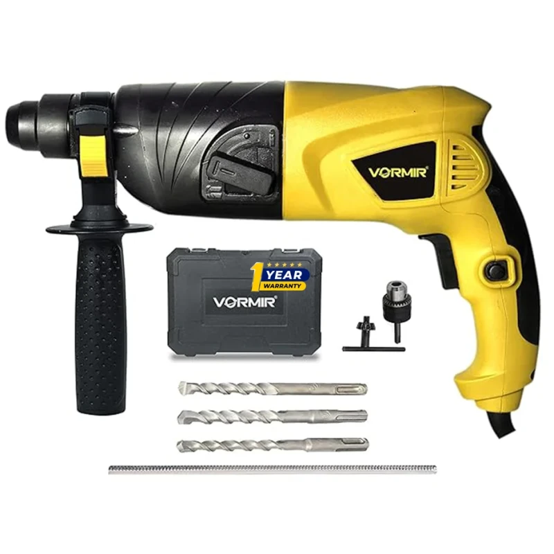 Rotary Hammer Drill VR RH20-25 20 mm 500W SDS Plus 850 RPM Two-Mode | EnvMart